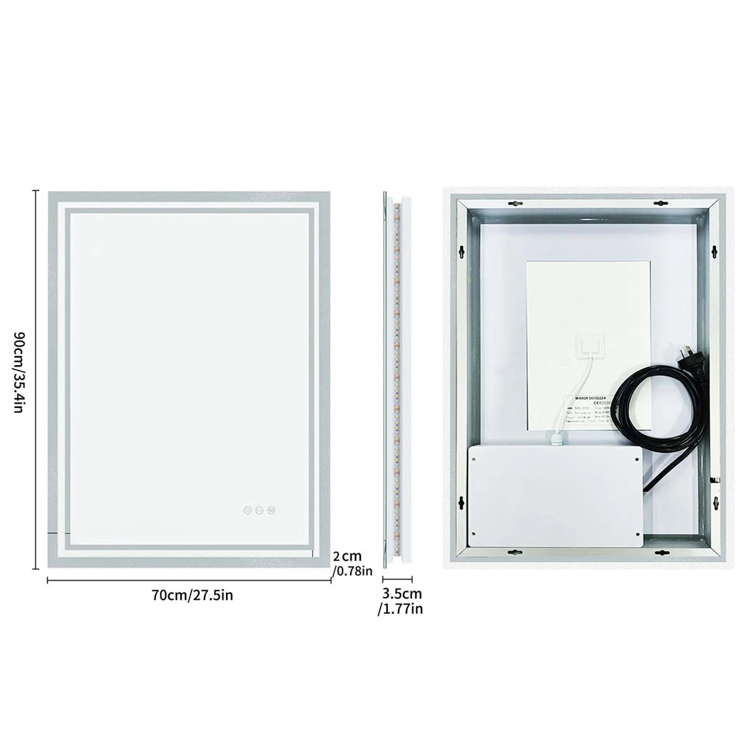 Dimmable Elegance Bathroom Mirror™