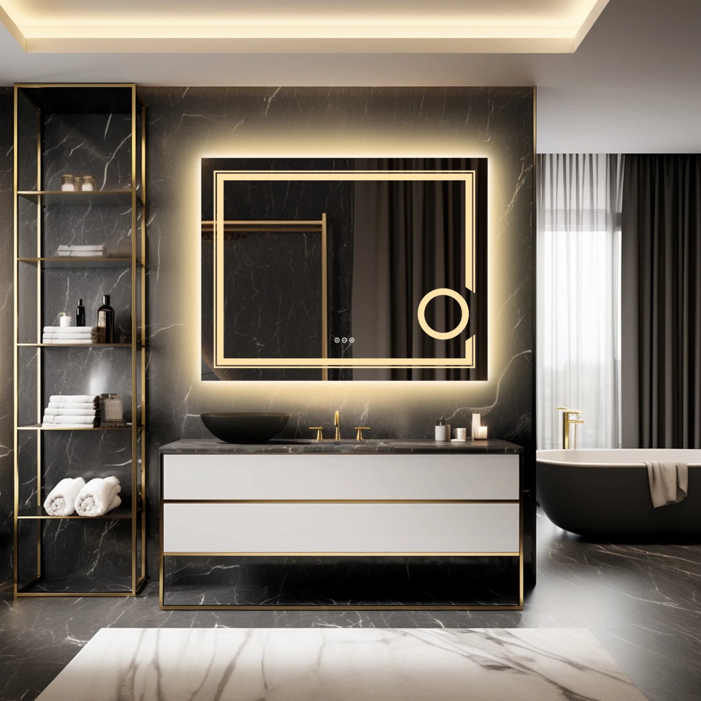 LED Mirror Bathroom Anti Fog