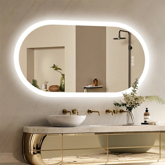 Elevate Oval LED Bathroom Mirror™