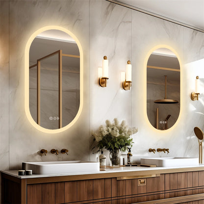 Elevate Oval LED Bathroom Mirror™