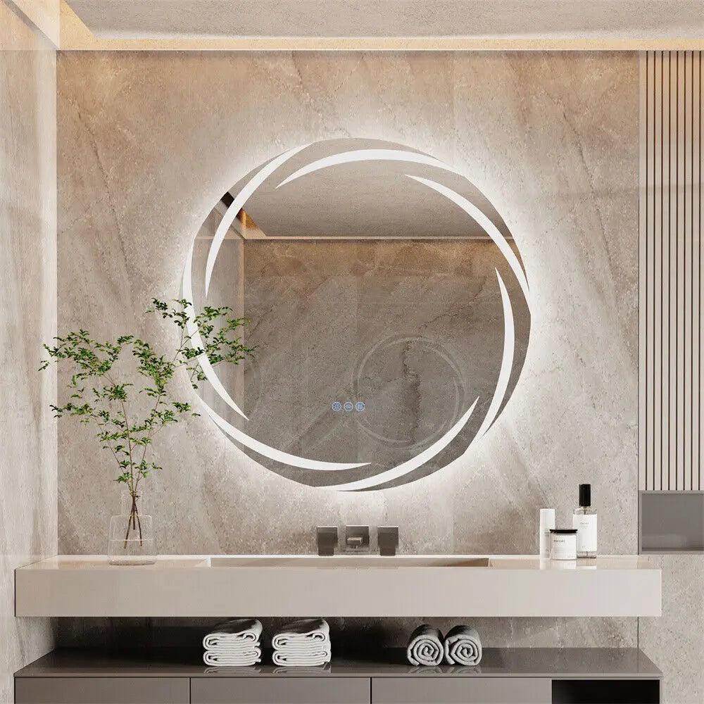 Whirlwind Elegance™ LED Vanity Mirror