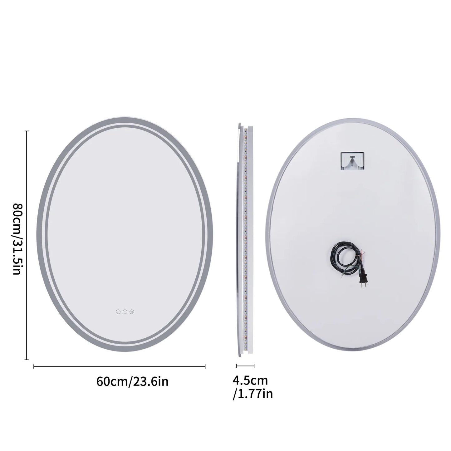 Illuminated Oval Vanity Mirror™