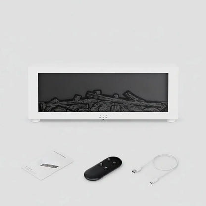 Flame-Effect Essential Oil Diffuser & Ultrasonic Humidifier – 150 ml, Remote