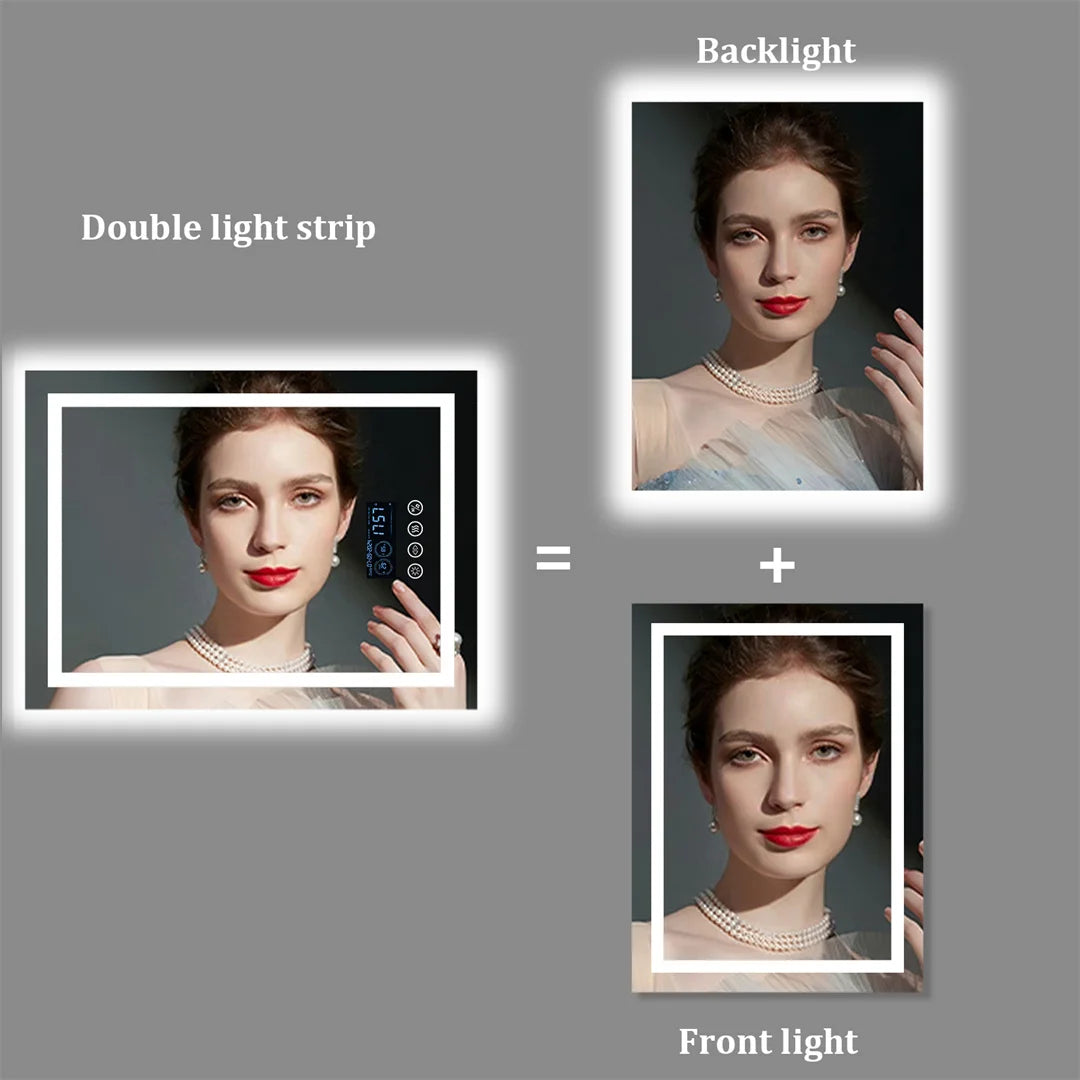 Bluetooth Bathroom Mirror and Anti-Fog