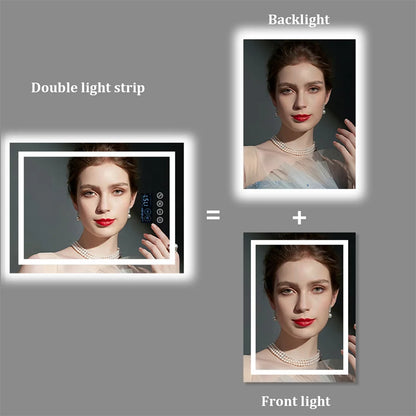 Bluetooth Bathroom Mirror and Anti-Fog