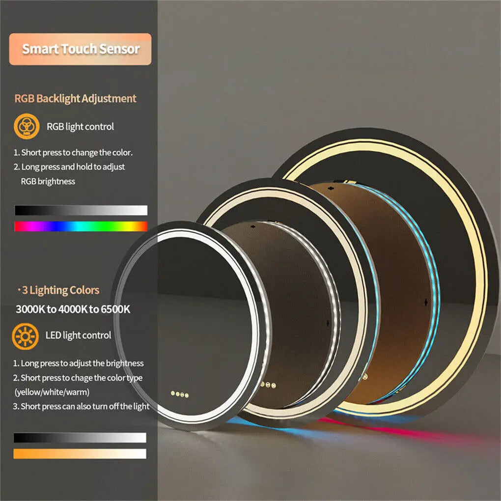 Luxe LED Round Mirror™