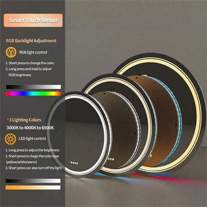 Luxe LED Round Mirror™