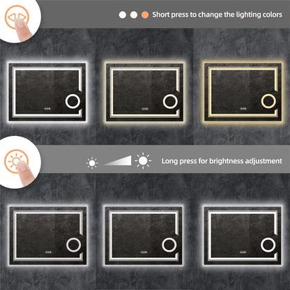 LED Mirror Bathroom Anti Fog