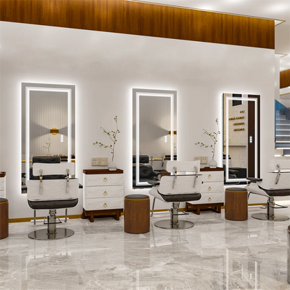 Large Illuminate Mirror Bathroom Double Sink Anti Fog