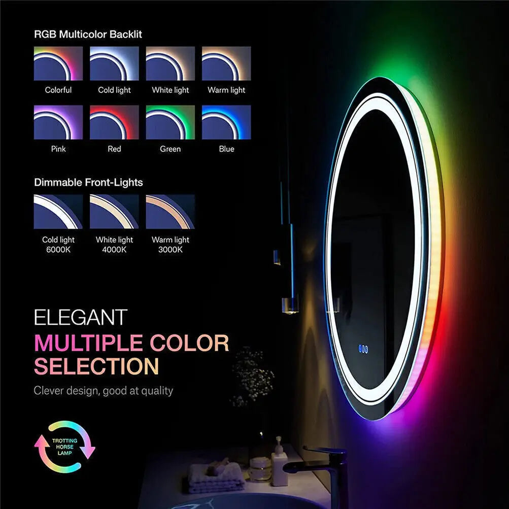Luxe LED Round Mirror™